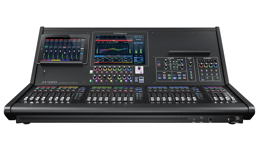 Roland M5000 Series Live Mixing Consoles citraintirama
